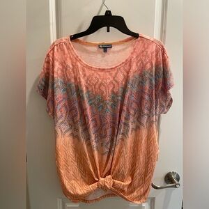 Multi color shirt new without tags.